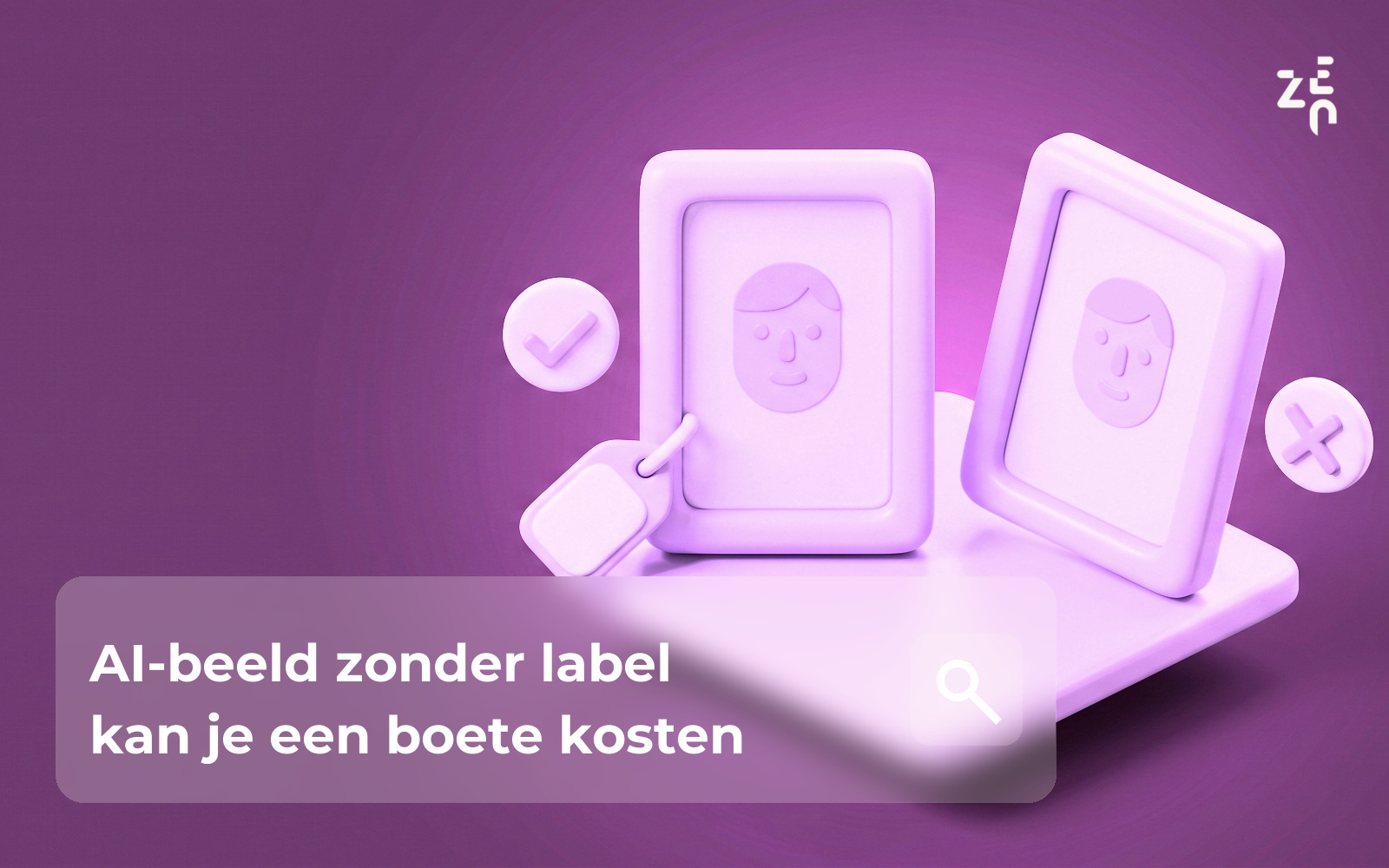 Vanaf 2 augustus kan een AI-afbeelding je een boete opleveren